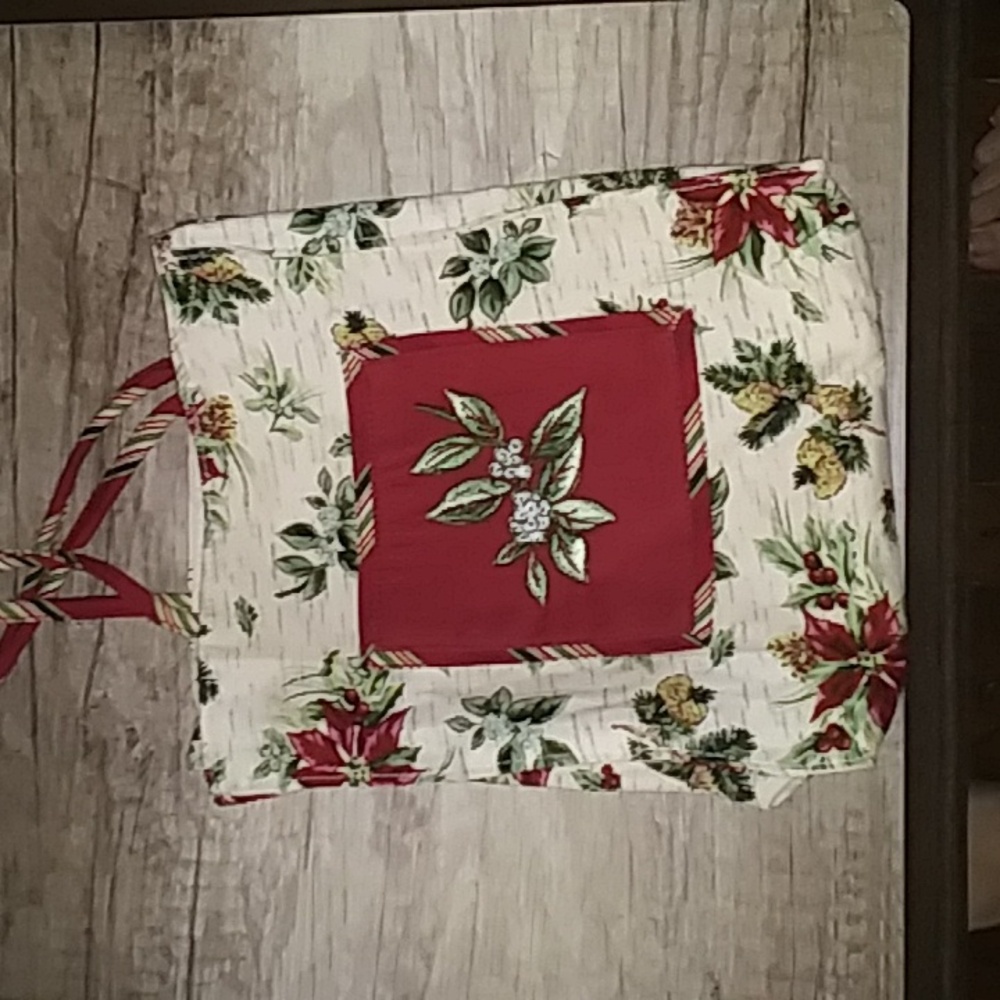 Longaberger Homestead Christmas Bag Tote